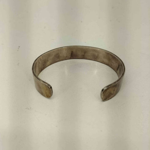 STERLING刻印 HOPI BANGLE  ホピ族 ウォーターウェーブ バングル メンズ